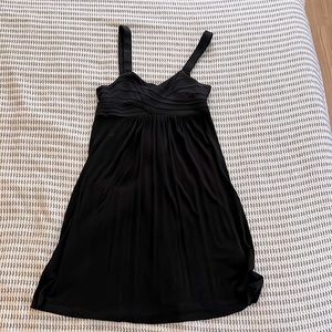 H&M Black mini summer dress, size 12